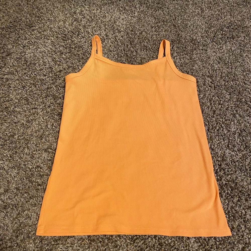No Boundaries Orange and Yellow Tank Tops